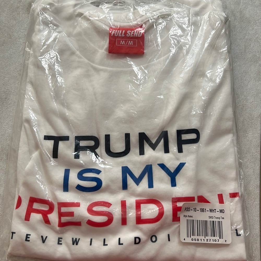 Very Rare New SteveWillDoIt Trump Is My President Shirt